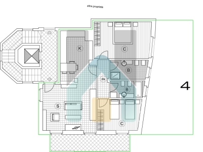 Appartamento quadrilocale